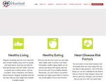 Tablet Screenshot of heartlandcardiology.com